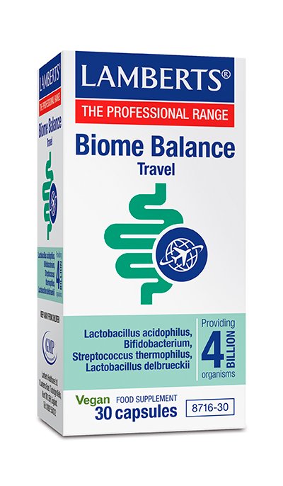 BIOME BALANCE TRAVEL 30 CASPSULAS LAMBERTS