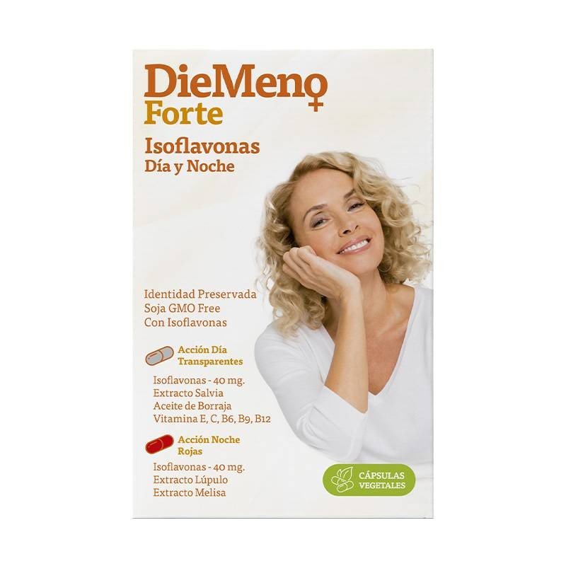 DIEMENO FORTE (DÍA NOCHE) 30 CÁPSULAS Y 30 CÁPSULAS NUTRIOPS