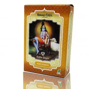 HENNA POLVO RUBIO DORADO RADHE SHYAM