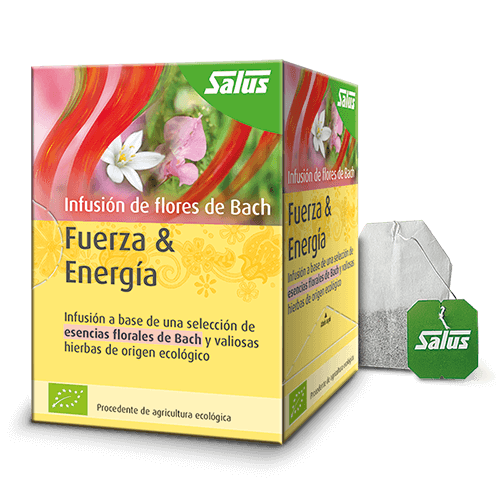 INFUSION DE FLORES DE BACH FUERZA Y ENERGIA 15 FILTROS SALUS