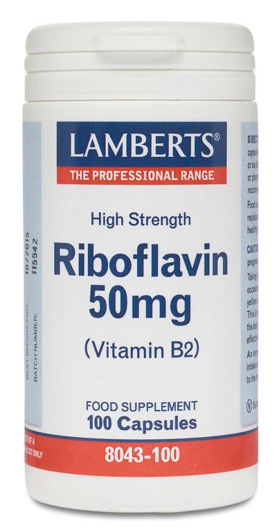 Riboflavina lamberts 8043 100