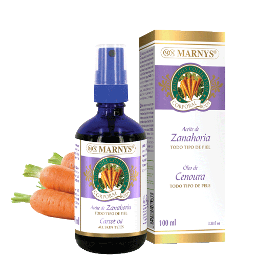 aceite corporal natural zanahoria marnys ap119