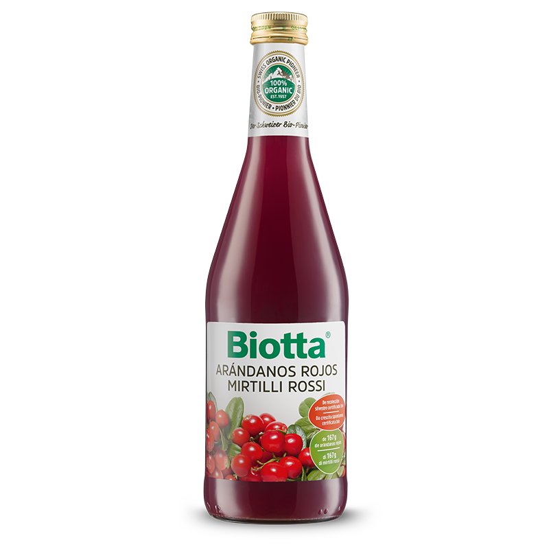 biotta jugo arandanos rojos 500ml
