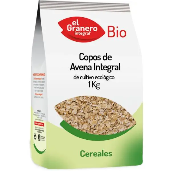 el granero integral copos de avena integral 1 kg