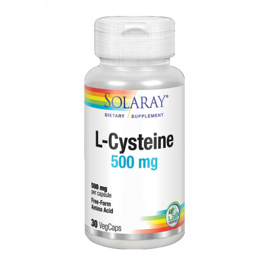 l cysteine 500 mg 30 vegcaps HERBOLARIOELBUHO 1