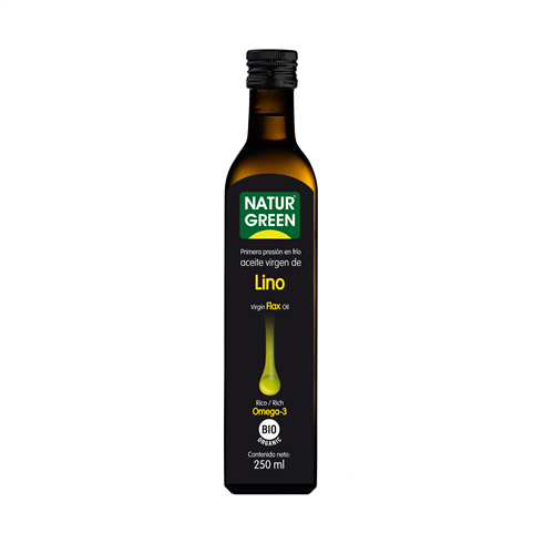 naturgreen aceite lino bio 250 ml