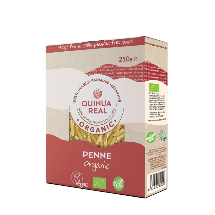 penne de quinoa real y arroz bio quinua real min