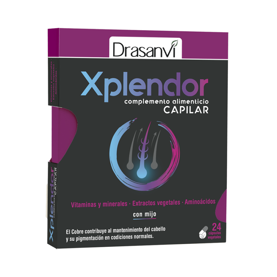 XPLENDOR CAPILAR 24 CAPSULAS DRASANVI