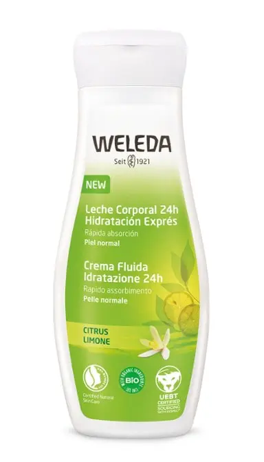 LECHE CORPORAL HIDRATANTE CITRUS 200ML WELEDA