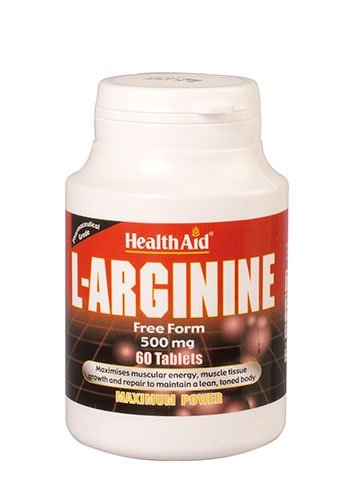 L ARGININA 500 MG 60 COMPRIMIDOS HEALTHAID min