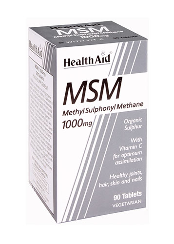 MSM 1.000 MG 90 COMPRIMIDOS HEALTHAID min