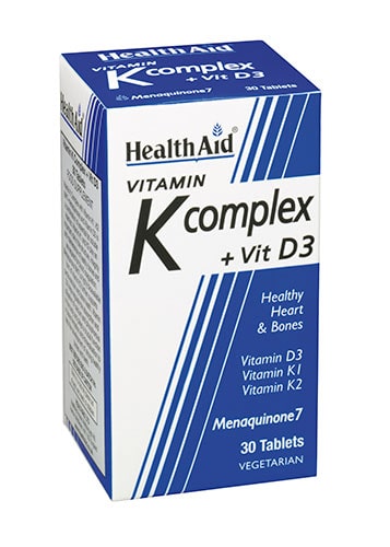 VITAMINA K COMPLEX VITAMINA D3 30 COMPRIMIDOS HEALTHAID min