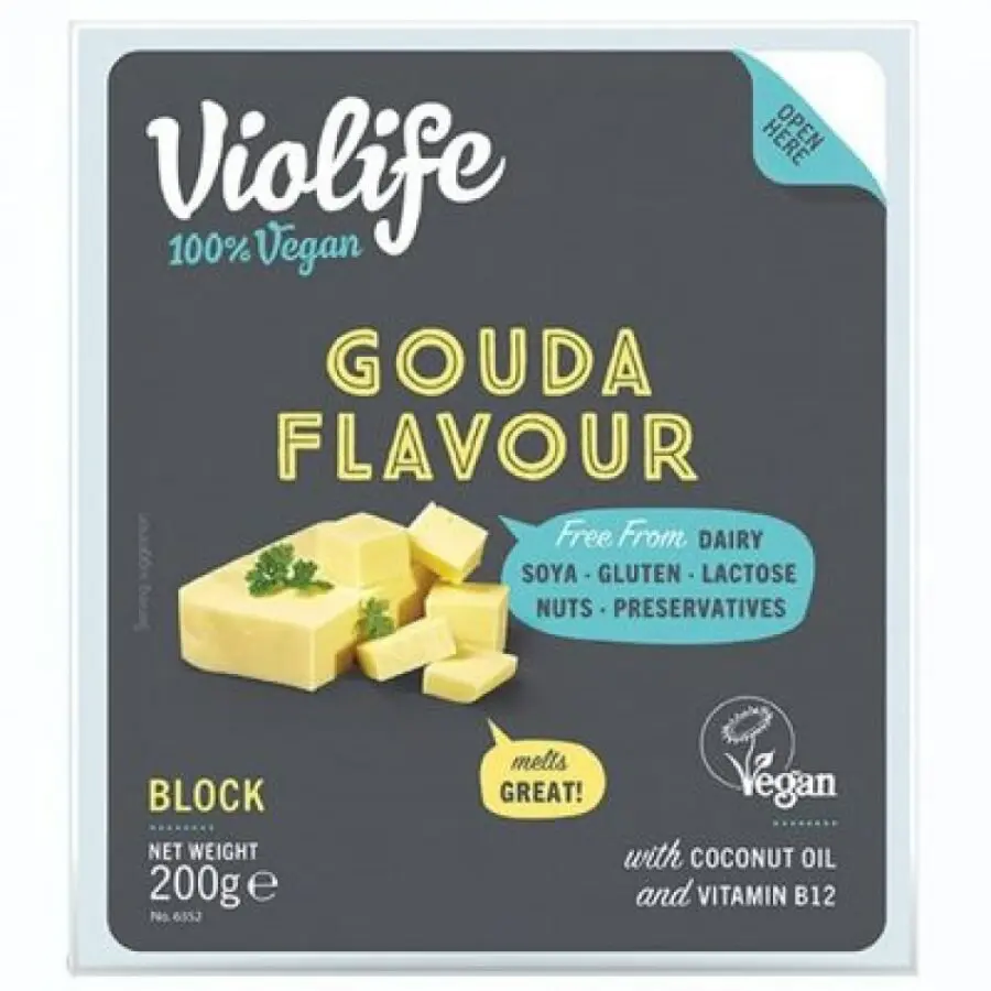 BLOQUE VEGANO SABOR GOUDA 200GR VIOLIFE min