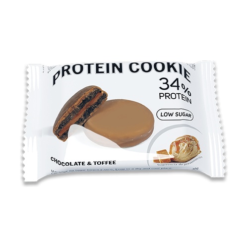 GALLETA PROTEINA 34% CHOCOLATE Y TOFFE PWD