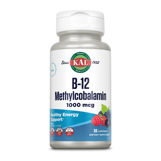 METHYLCOBALAMIN B12 (1000 MCG) 60 COMPRIMIDOS FRESA SOLARAY
