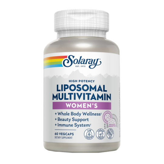 WOMENS LIPOSOMAL MULTIVIT 60 CÁPSULAS VEGETALES SOLARAY