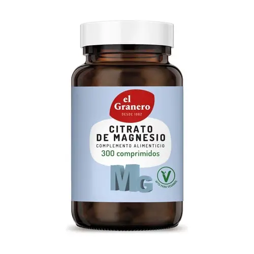 CITRATO DE MAGNESIO 300 COMPRIMIDOS 760MG EL GRANERO