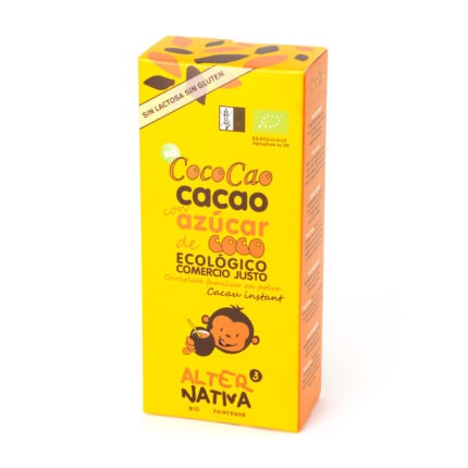 COCOCAO CACAO INSTANT CON AZUCAR DE COCO BIO 250G ALTERNATIVA