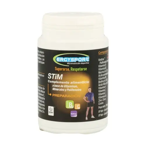 ERGYSPORT STIM 60 CÁPSULAS NUTERGIA