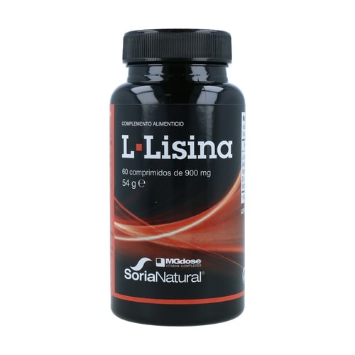 L LISINA 60 TABLETAS MGDOSE SORIA NATURAL min