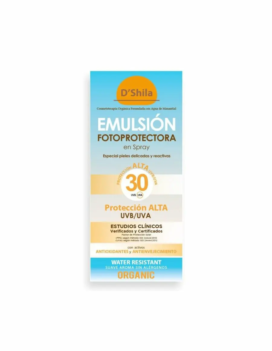 EMULSION FOTOPROTECTORA SPRAY FPS 30 200ML D SHILA