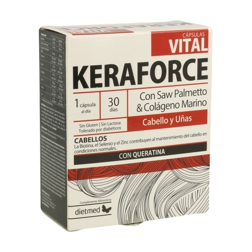 KERAFORCE VITAL 30 CÁPSULAS DIETMED