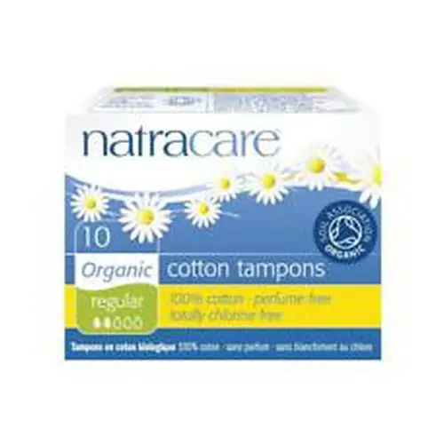 TAMPOLLASON REGULAR 10UDS SIN APLICADOR (CAJITA) NATRACARE