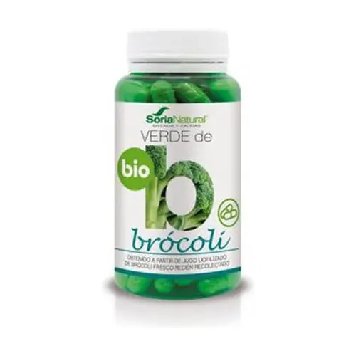 VERDE DE BROCOLI BIO 80 CÁPSULAS SORIA NATURAL
