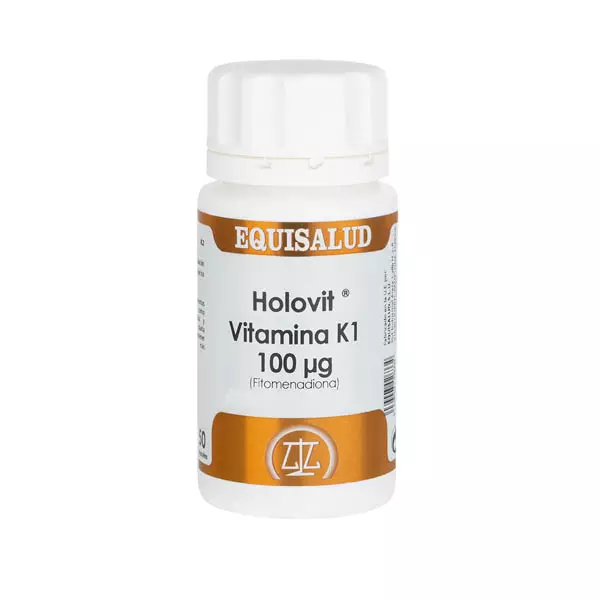 HOLOVIT VITAMINA K1 100 g (FITOMENADIONA) 50 CAPSULAS EQUISALUD