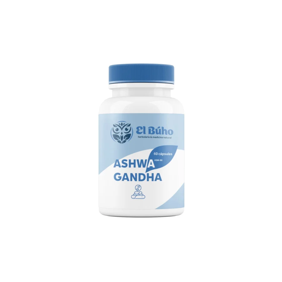 ASHWAGANDHA KSM 66 60 CÁPSULAS EL BÚHO