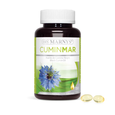 CUMINMAR ACEITE COMINO NEGRO 150 CAPSULAS MARNYS.webp