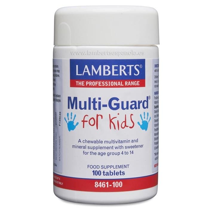 MULTIGUARD KIDS 100 TABLETAS LAMBERTS min.jpg