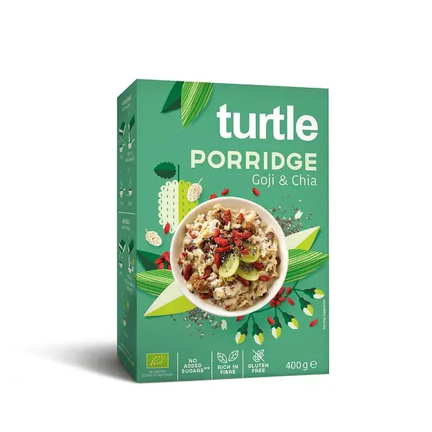 PORRIDGE GOJI & CHIA 400G TURTLE
