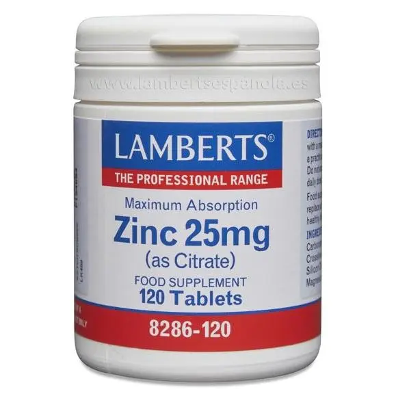 ZINC 25MG 120 COMPRIMIDOS LAMBERTS min.jpg