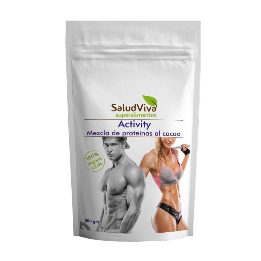 ACTIVITY MEZCLA DE PROTEINAS AL CACAO BIO 500G SALUD VIVA