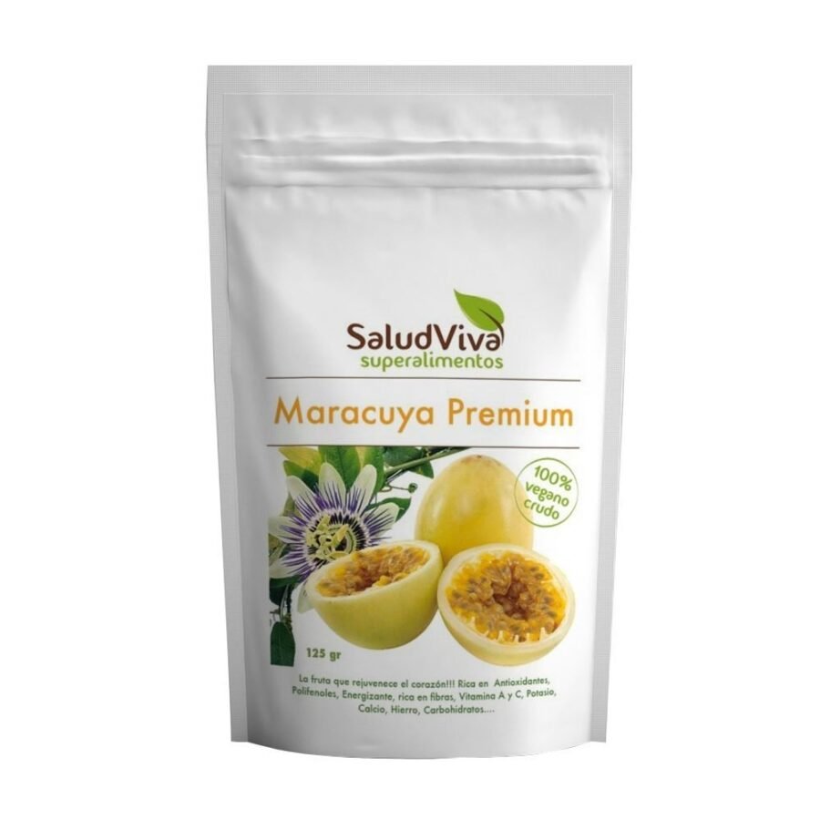 MARACUYA POLVO 125G SALUD VIVA