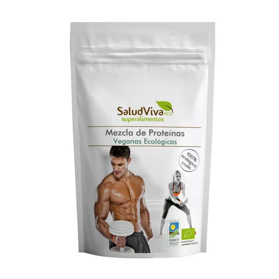 MEZCLA DE PROTEINAS VEGANAS ECO 250 G SALUDVIVA