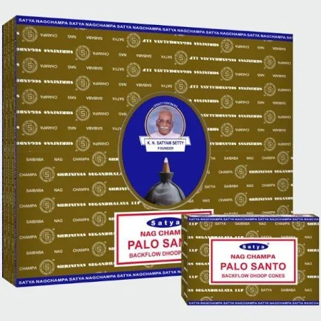 CONOS INCIENSO PALO SANTO SATYA