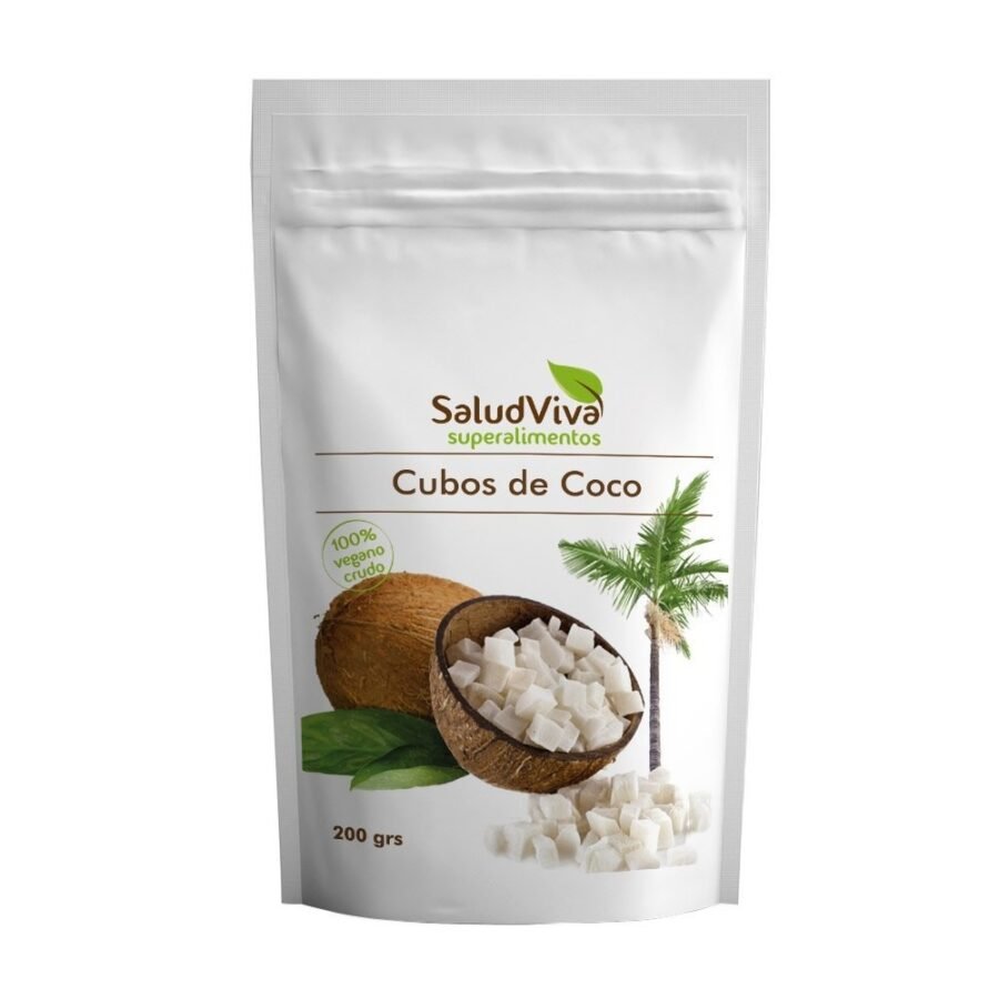 CUBOS DE COCO 200G ECO SALUD VIVA