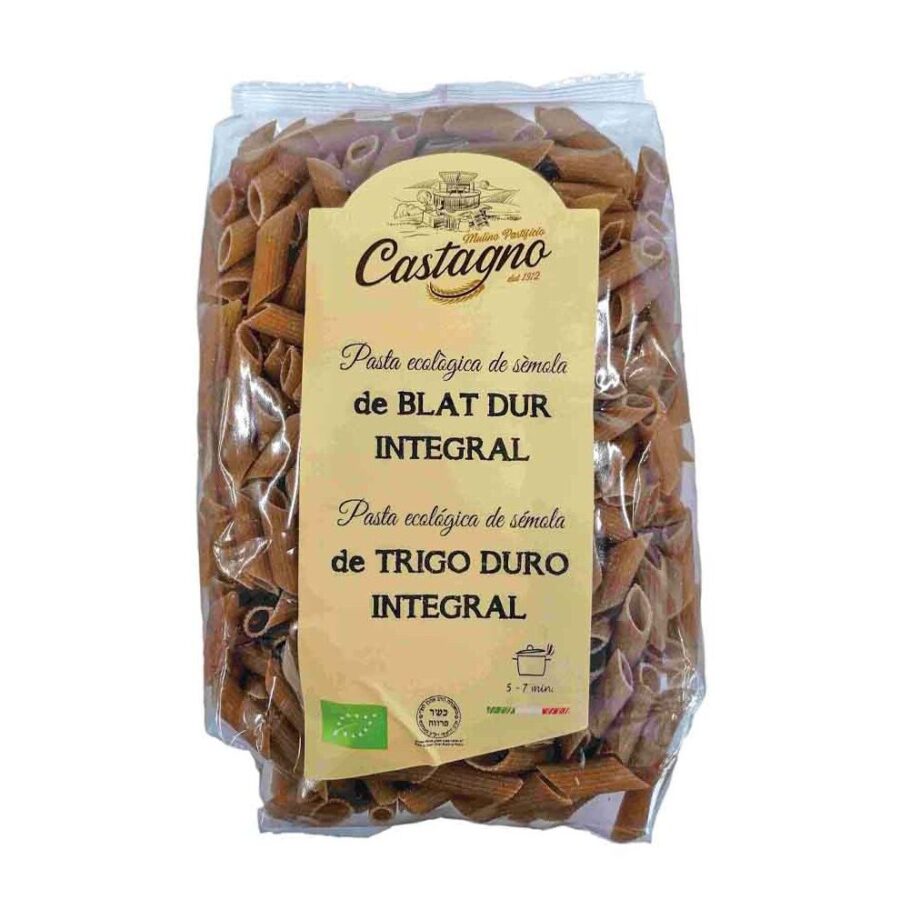 MACARRONES TRIGO INTEGRAL 500 G BIO CASTAGNO