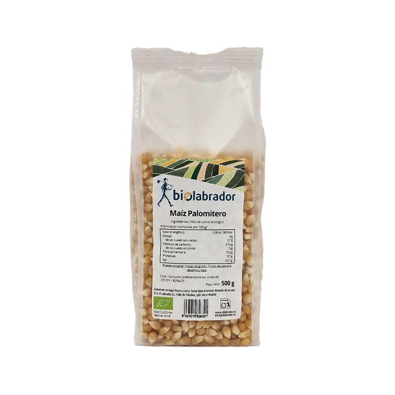 MAIZ PALOMITAS BIO 500G BIOLABRADOR