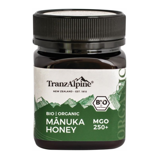 MANUKA BIO MGO 250+ 250G TRAZALPINE