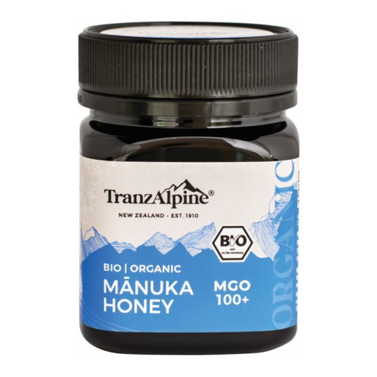 MIEL DE MANUKA BIO MGO 100+ 250G TRAZALPINE