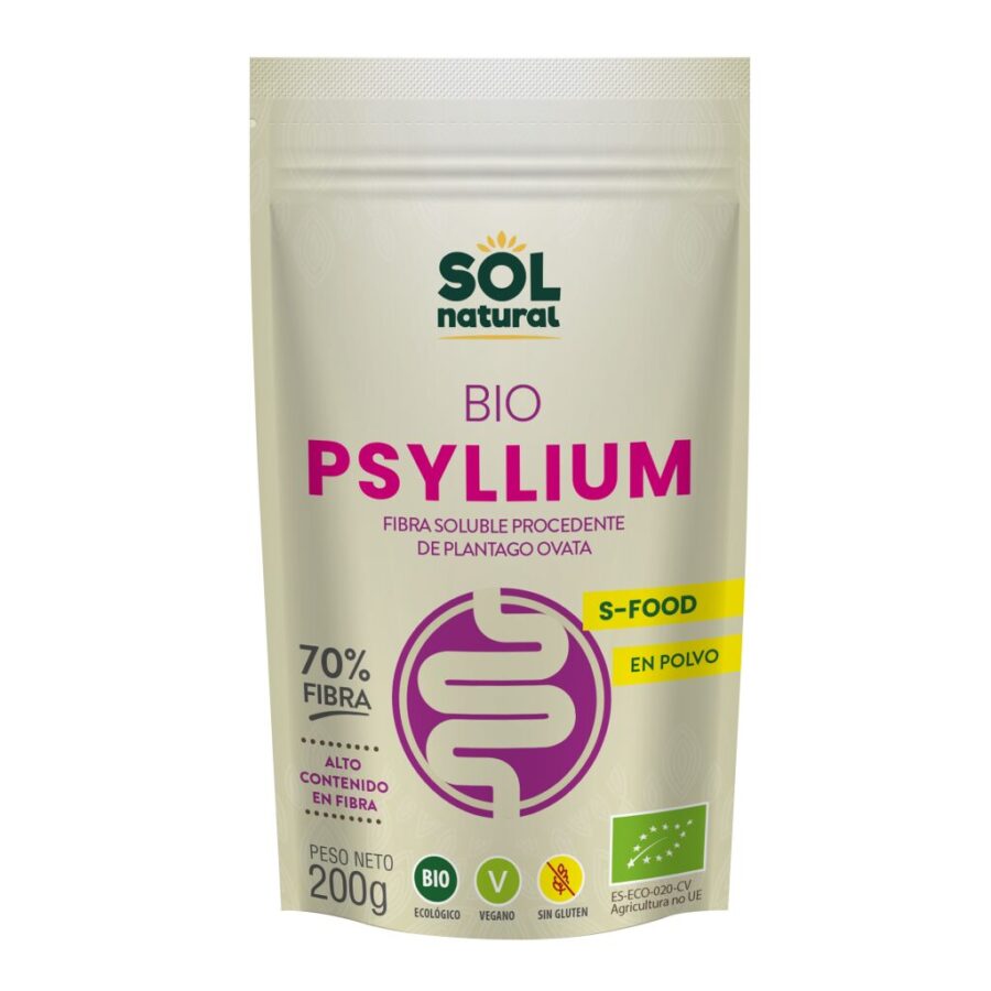PSYLLIUM BIO 200 GR SOL NATURAL