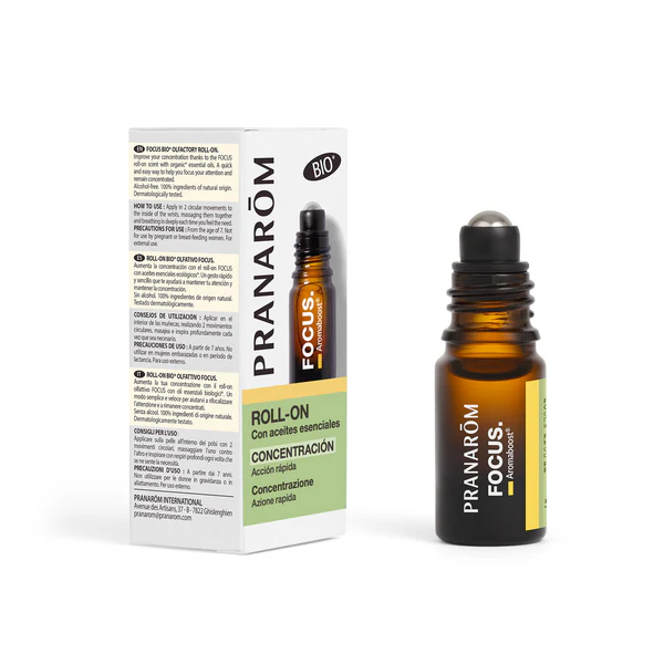 ROLLER FOCUS 5 ML BIO AROMABOOST PRANAROM