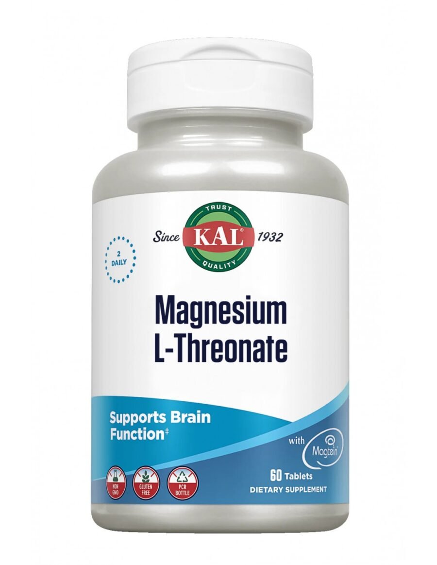 L TREONATO DE MAGNESIO 60 TABLETAS SOLARAY