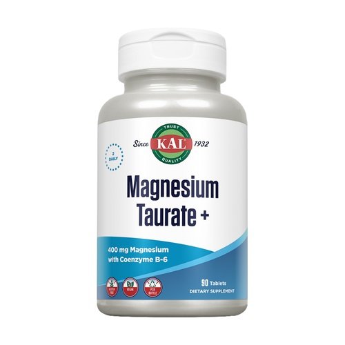 MAGNESIO TAURATE + B6 400 MG 90 COMPRIMIDOS KAL