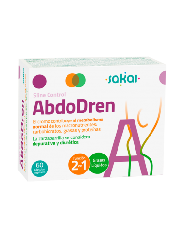 sakai sline control abdodren 60 capsulas