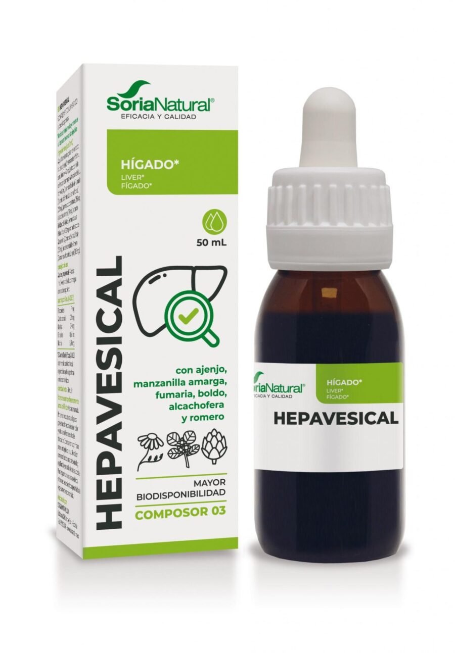 COMPOSOR 3 HEPAVESICAL 50ML SORIA NATURAL