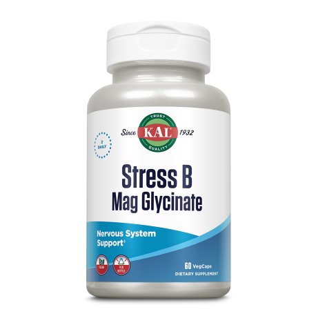 STRESS B MAG GLICYNATE 60 CAPSULAS SOLARAY